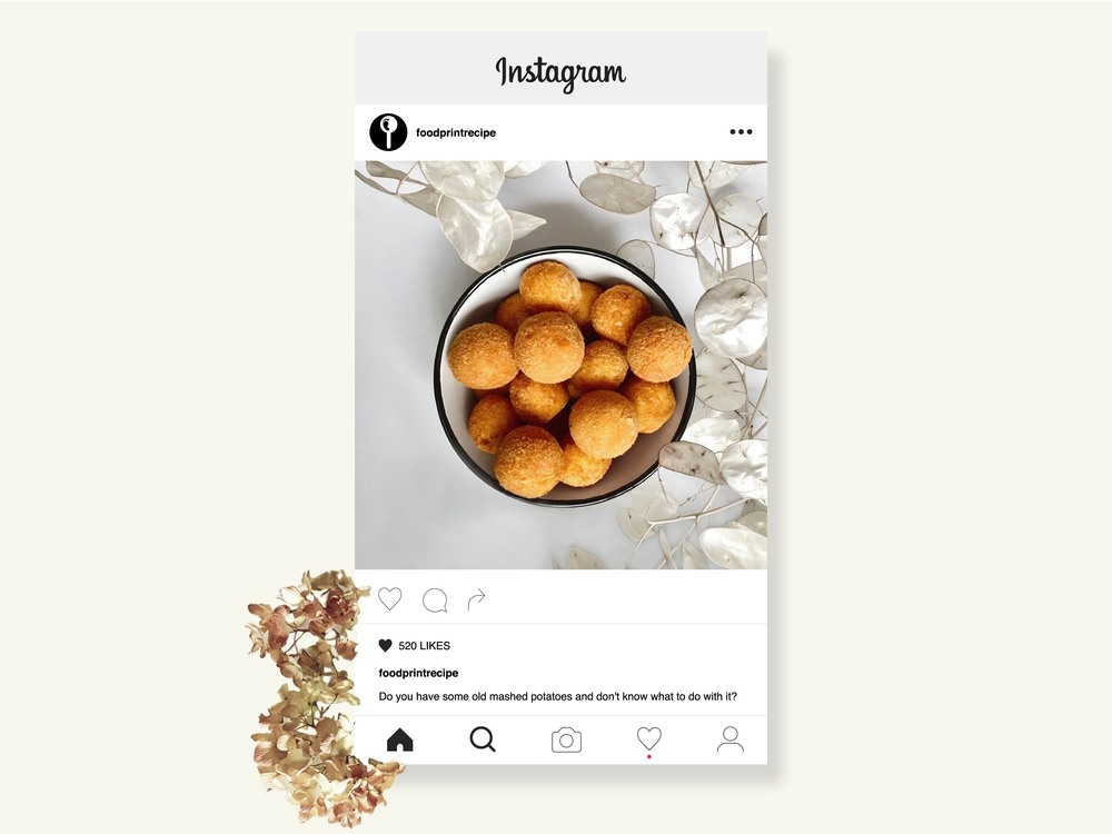Foodprint recipe